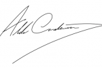 Aldo Cadenazzi Signature - Cadenazzi Boats - Lake Como - Wooden Boats Charter